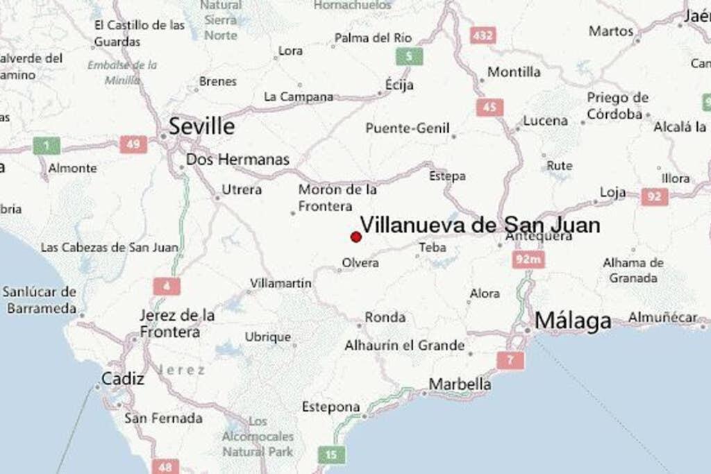 Apartamento Nuevo En Sierra Sur Sevilla Villanueva de San Juan Eksteriør billede